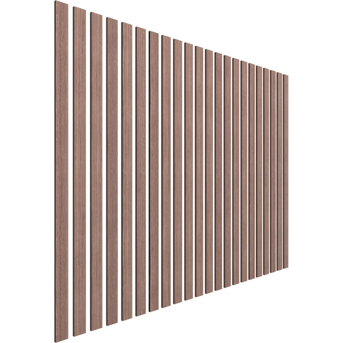 PCI Enterprises Adjustable Wood Slat Wall Panel Kit & Reviews Wayfair